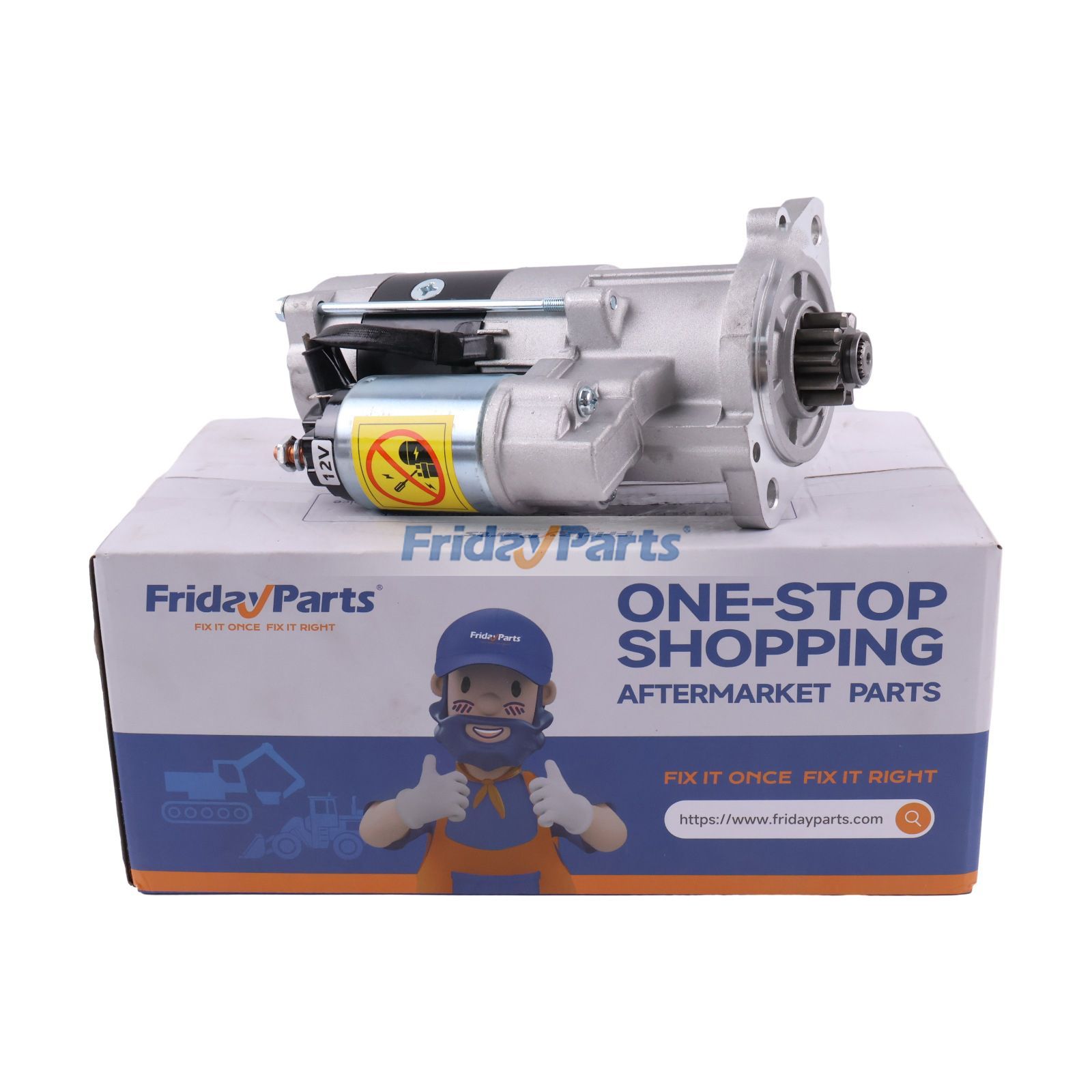 12V 2KW 10T Starter Motor 32A66-20601 for Mitsubishi Engine F18B F18C S4S S4Q2