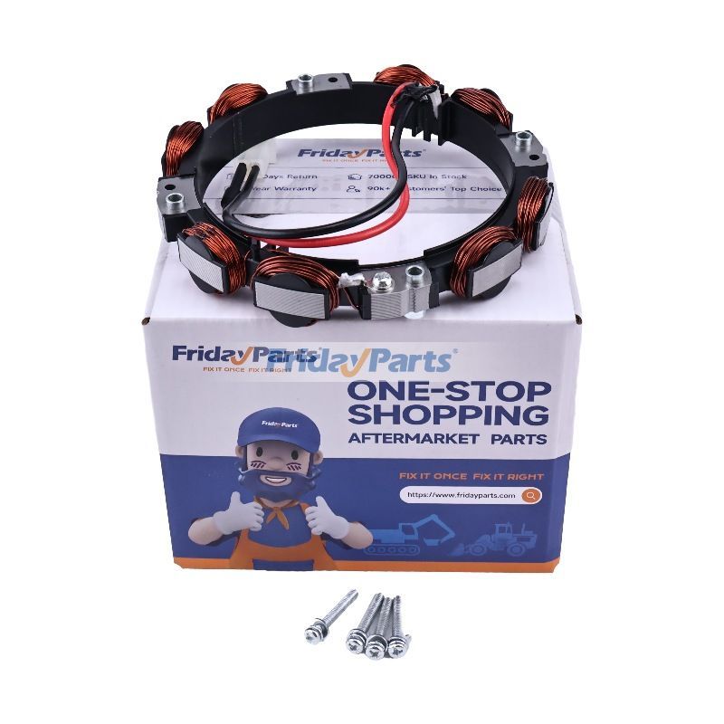 Alternateur 391520 393800 393474 696459 pour moteur Briggs & Stratton Cub Cadet, Toro Craftsman, Husqvarna, tracteur de jardin