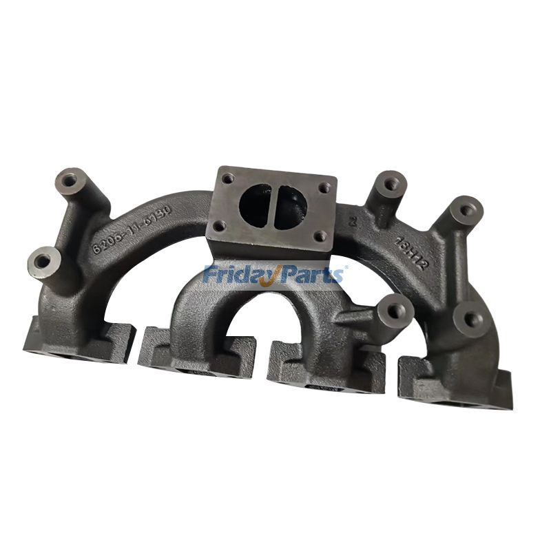 Exhaust Manifold 4D95 SAA4D95LE S4D95LE S6D102E Wheel for Loader