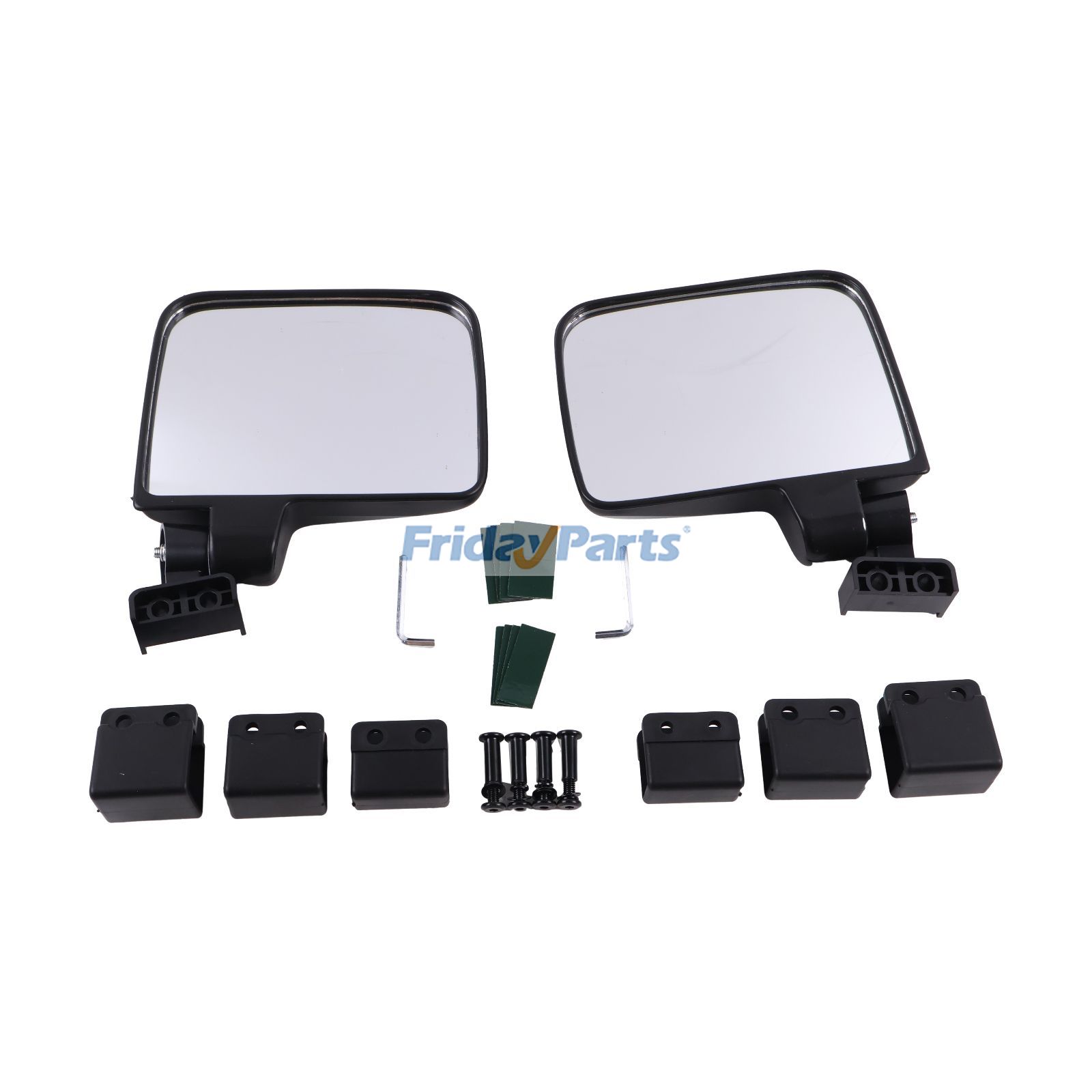 Golf Cart Mirror No-drilling Side Rear View Mirrors for EZGO Club Car Yamaha for less