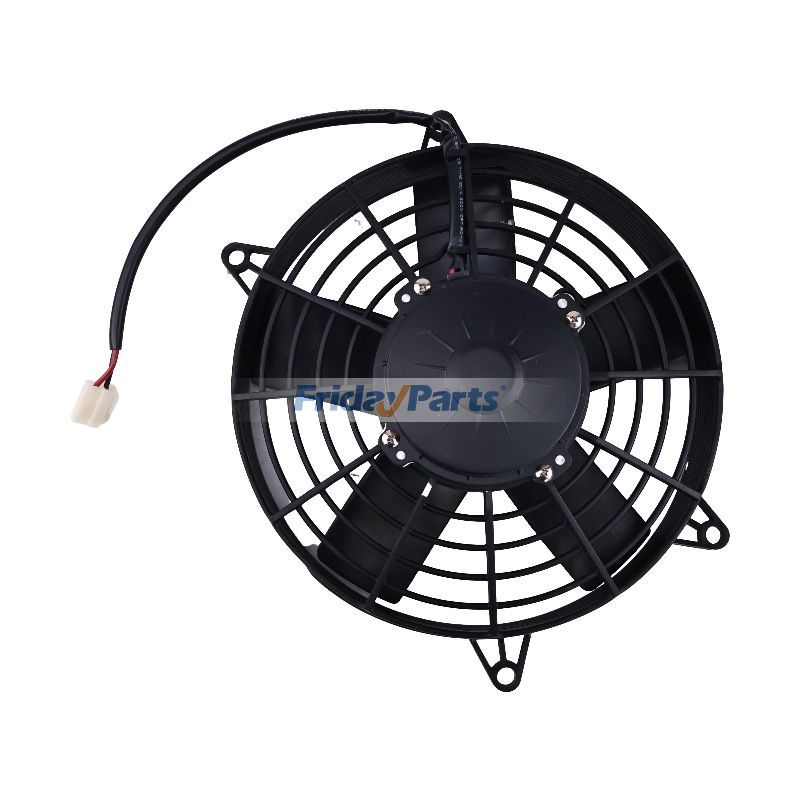 12V Aftermarket Spal VA53-AP70/LL-39A Cooling Fan Assembly for Excavator Loader Dozer