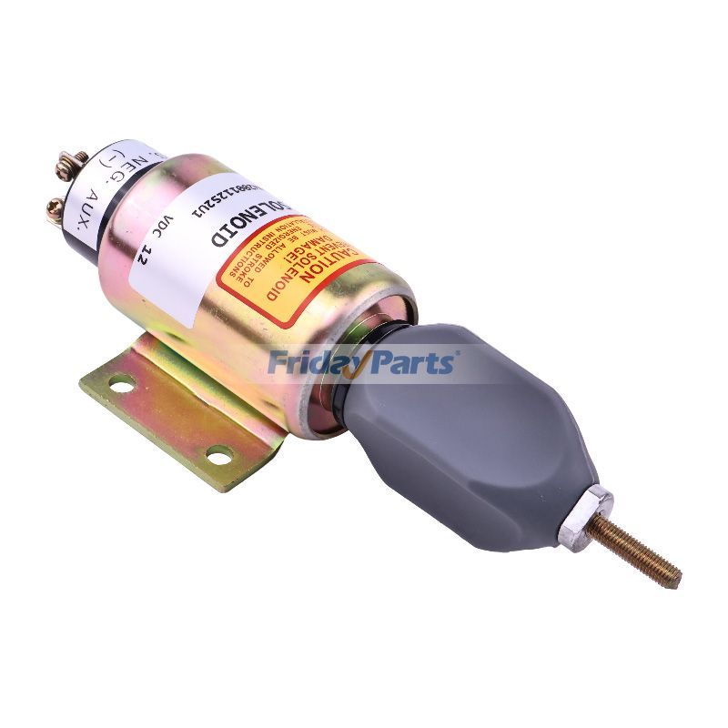 12V Aftermarket Woodward 2001-12E2U1B2S1 Fuel Shut Down Solenoid Valve for Engine