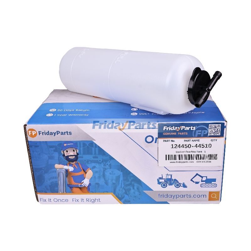 Tanque de desbordamiento de refrigerante 124450-44510 para motor Yanmar 3T72 2T90LE 3TNE68 3TNE78A Tractor 1500 1600 1700 1900 2000 2610 3000 para Motor,Tractor