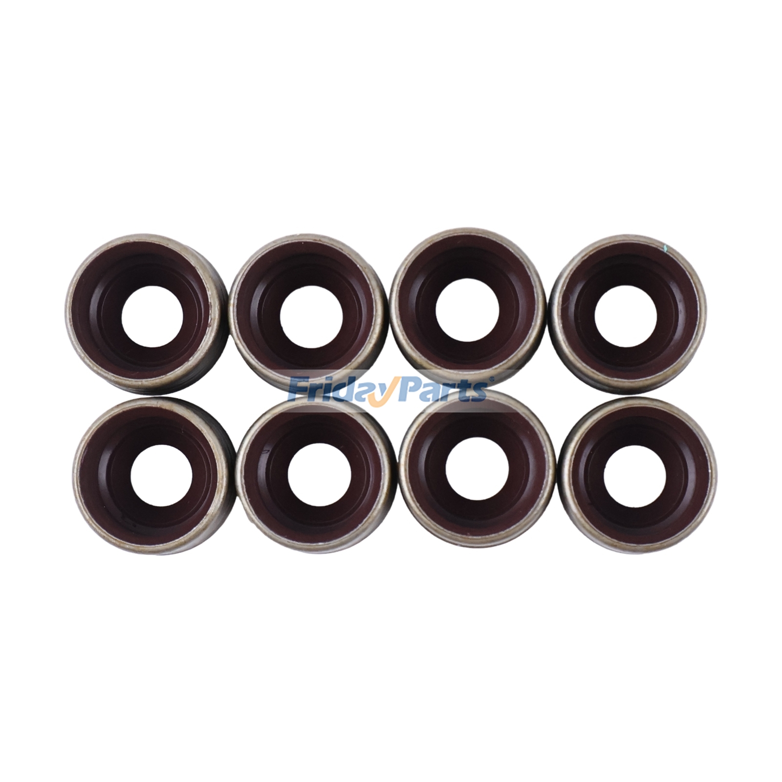 Joint de tige de soupape (8 pièces) 320/03533 pour chargeuse-pelleteuse JCB 1400B, 1550B, 1600B, 1700B, 214, 215, 216, 217, 3C, 3CX et 3DpourPour JCB