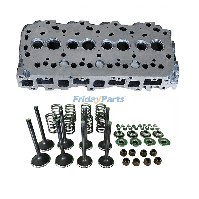Moteur 1DZ 1DZ-1 Culasse complète avec soupapes pour chariot élévateur Toyota 5FD 6FD