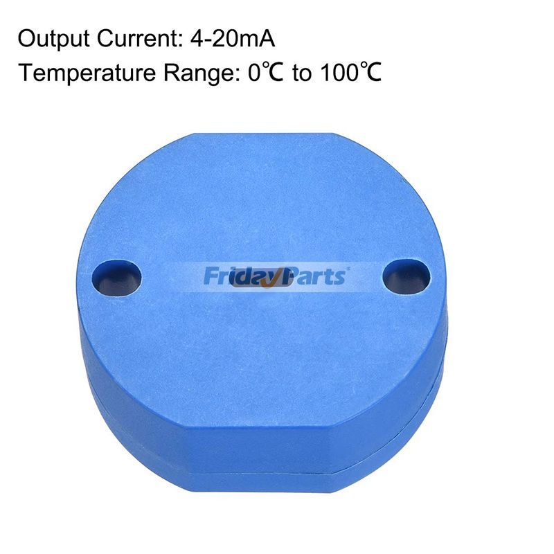 FridayParts 0 ~ +100℃ AUS 4-20mA Leistung 24VDC Temperaturtransmittersensor
