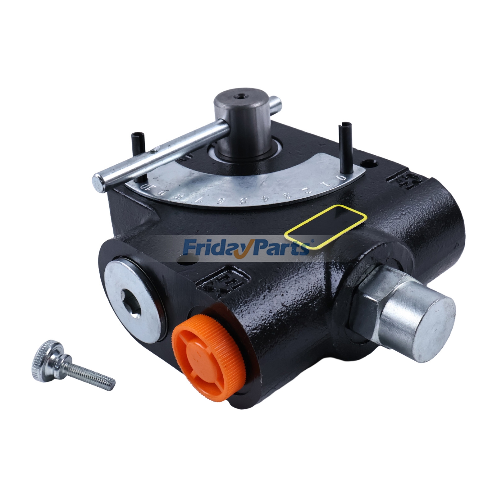 Válvula hidráulica de control de caudal variable ajustable de 0 a 16 GPM, 8 puertos SAE, 1/2" NPT - Reemplaza a Summit FC51-08S Para OTRA MARCA