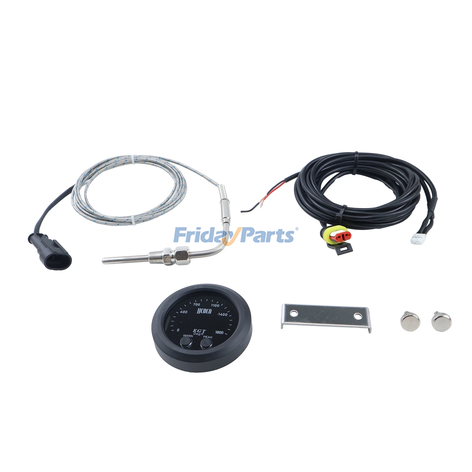 Digital Exhaust Gas Temperature Ultra-Thin Meter With Sensor for Motorcycle,Vehicle