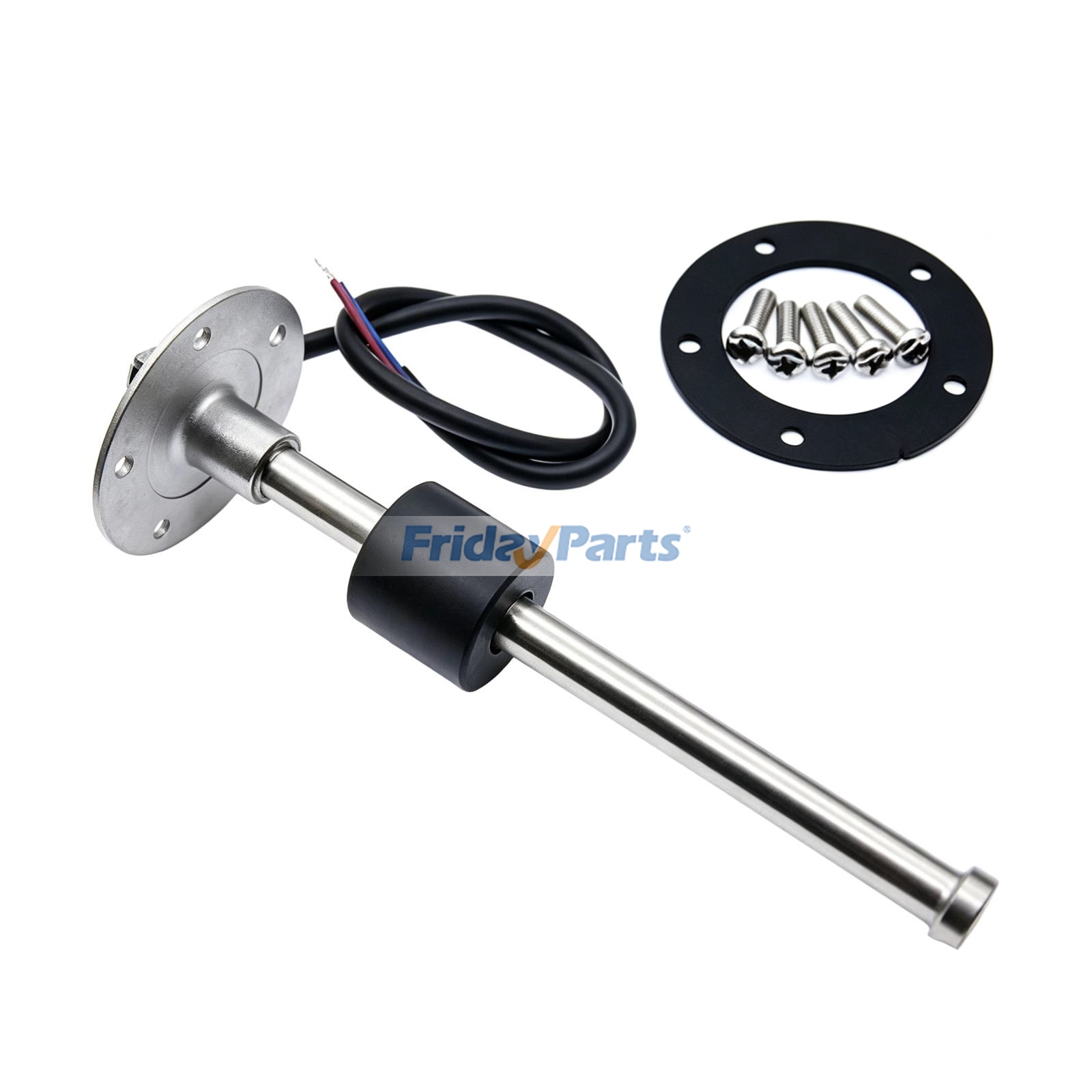 Sensor de nivel de combustible de 0-190 ohmios y 350 mm para embarcaciones, camiones y automóviles. para Marino,Camión,Vehículo