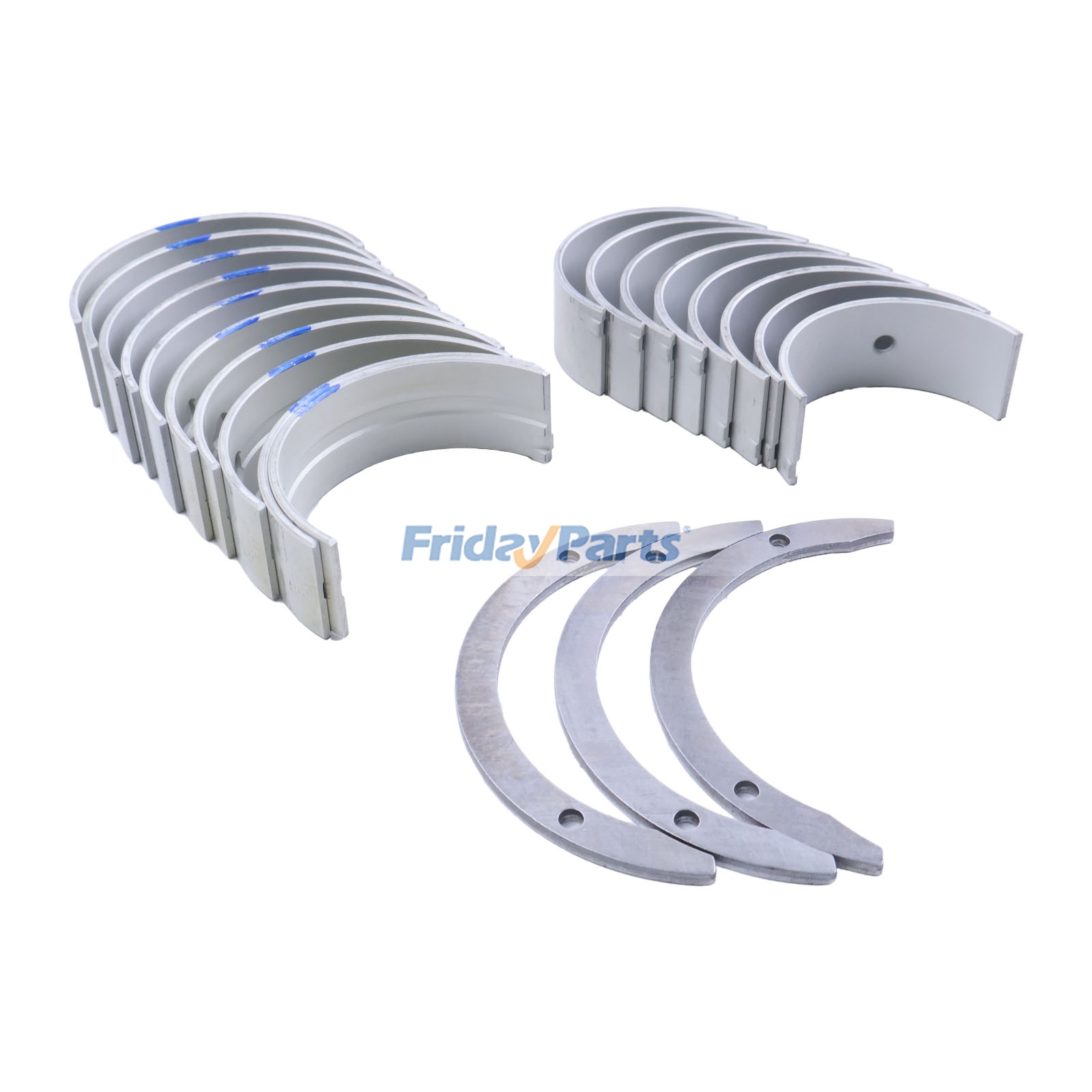 +0,25 mm 1 Satz Haupt- und Pleuellager C6207393300 C6204298100 für Cummins-Motor B3.3