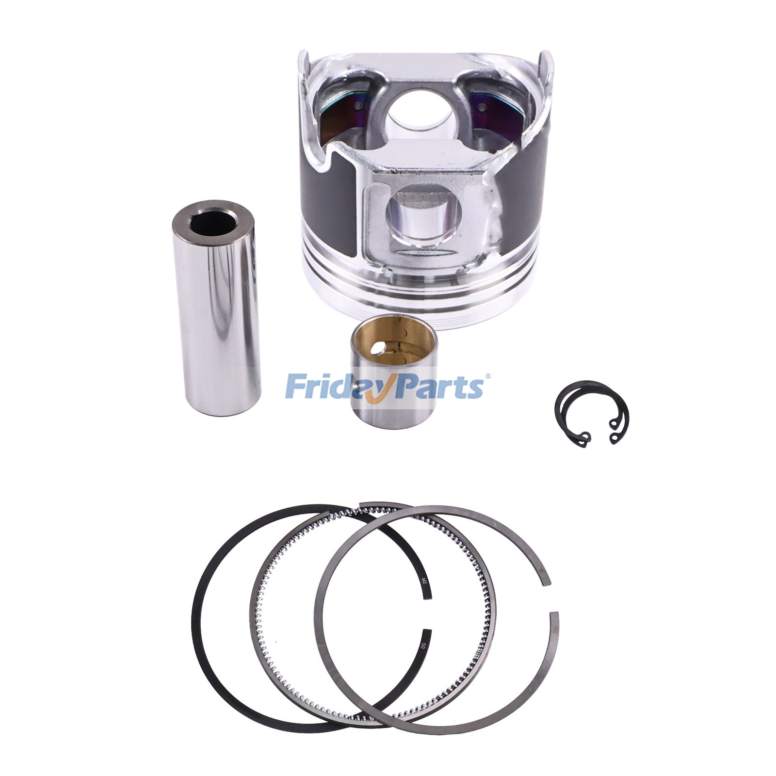 Kit de pistón +0.5 para motor Yanmar 4TNV88 de FridayParts