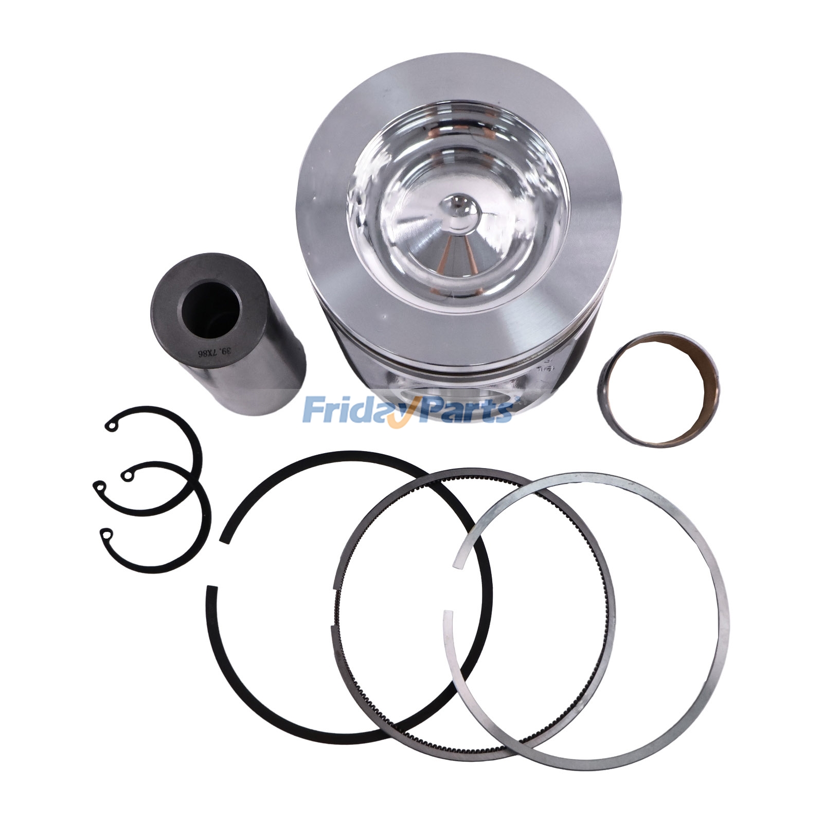 Kit de pistón +0.5 para motor Yanmar 4TNV88 