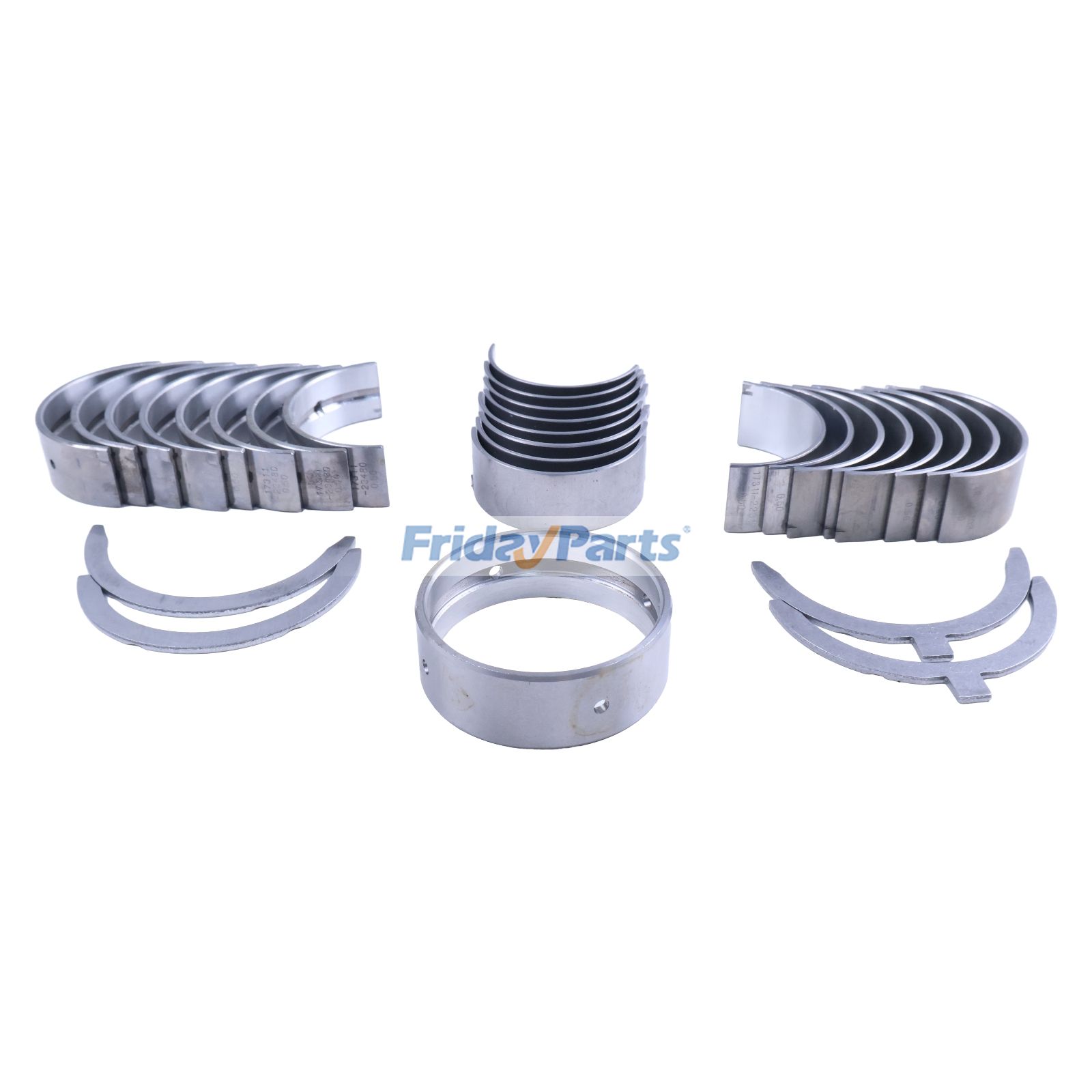 Coussinets de bielle et de palier principal +0,5 mm (1 jeu) pour moteur Kubota V1702