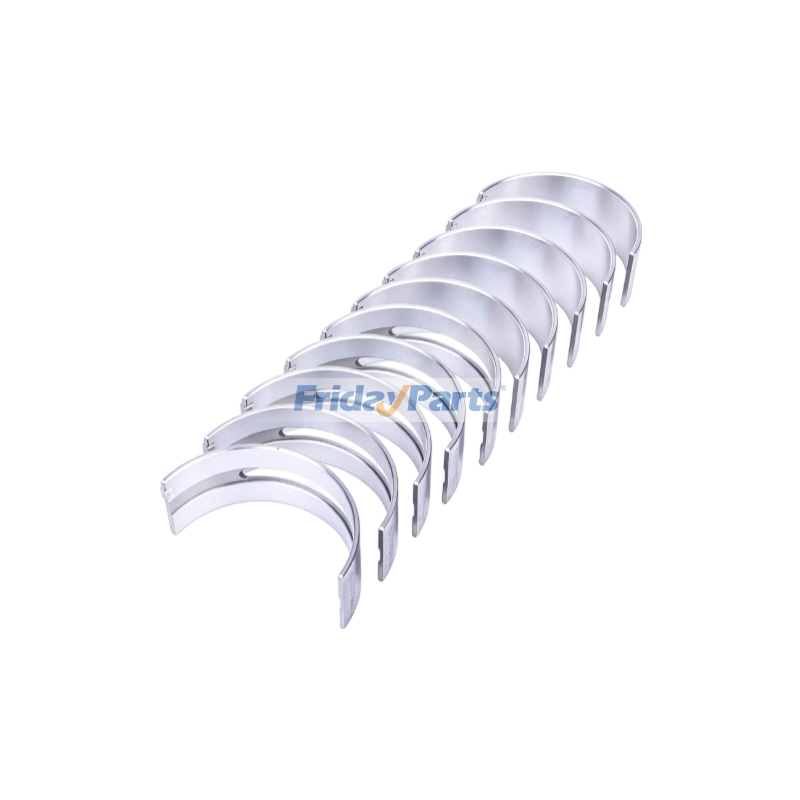 +0.5mm Main Bearing Set U5MB0018B U5MB0033B for Perkins Engine 1104 1104A 1104C 1104D Massey Ferguson Tractor 6170 6180 6455 6460