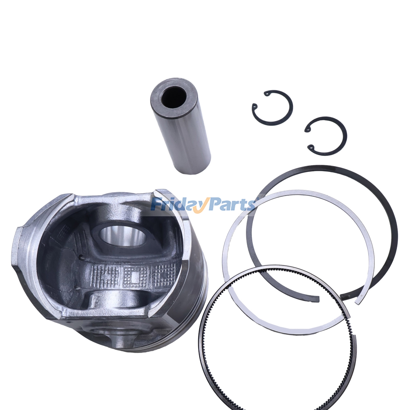 Kit de pistón de +0,5 mm para motor Kubota V3600T