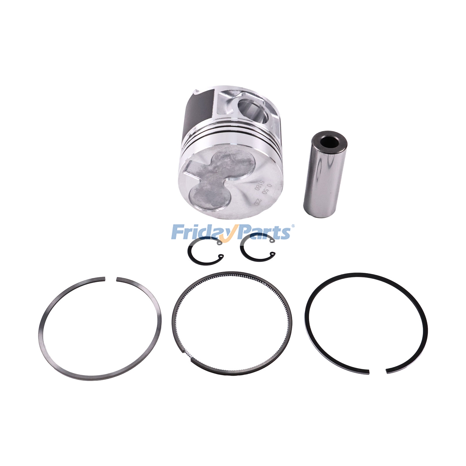+0,5 mm Kolbensatz 115016805 115017720 für Perkins 103-15 104-19 403A-15 403C-15 403D-15 403F-15 404D-22 404D-22T Mitsubishi S3L3 Motor