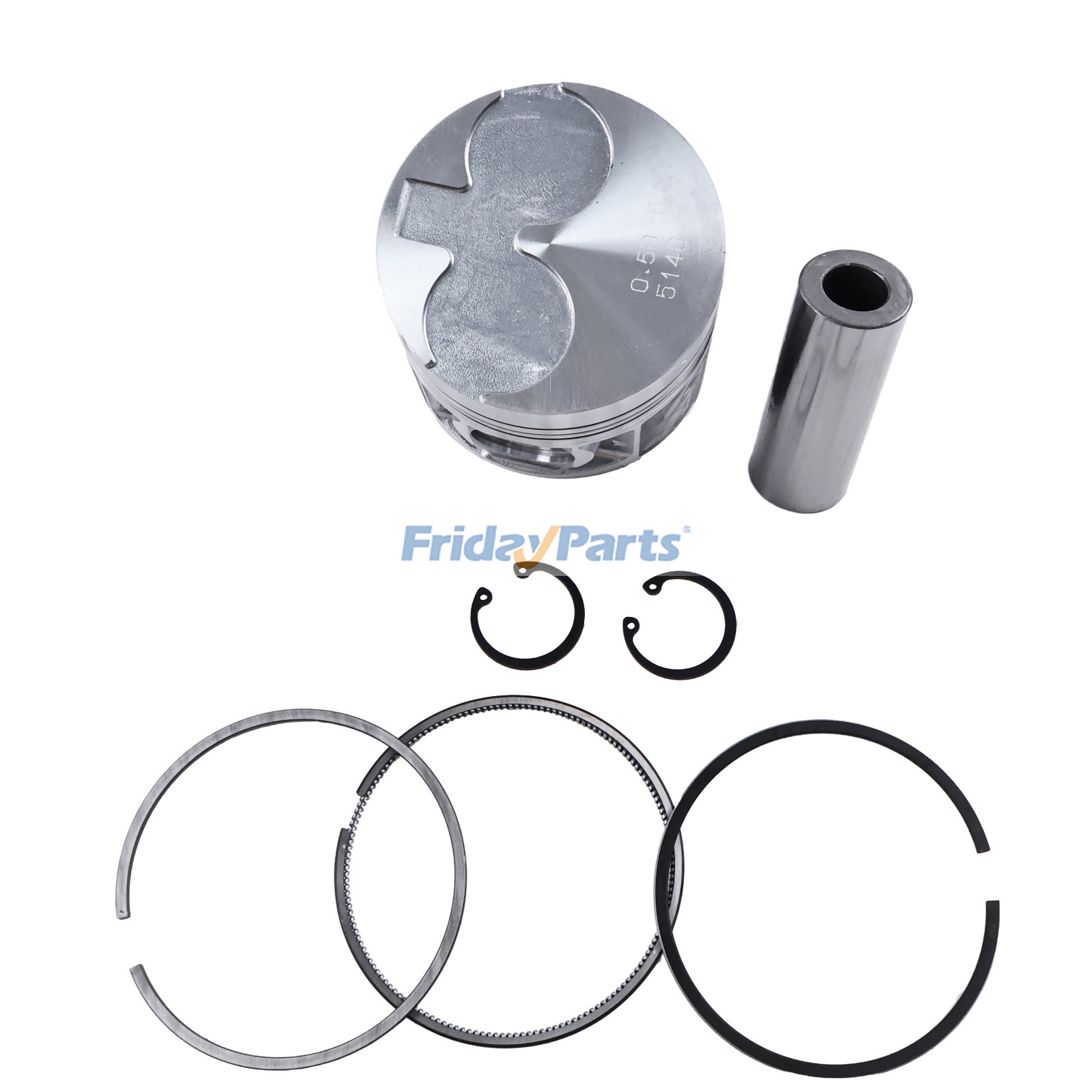+0,5 mm Kolbensatz 115017491B für Perkins Motor 104-22 403C-17 404A-22 CASE D35 DX45 New Holland 3415 T1520 T2330 TC35D TC45DA Traktor