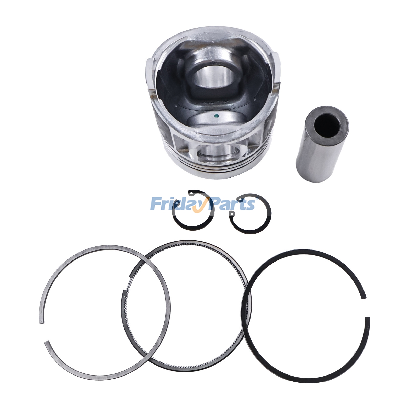 +0,5 mm Kolbensatz 115017491B für Perkins Motor 104-22 403C-17 404A-22 CASE D35 DX45 New Holland 3415 T1520 T2330 TC35D TC45DA Traktorfür Für CASE,Für New Holland,Für Takeuchi