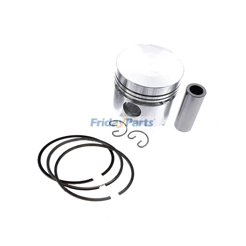 +0.5mm Piston Kit 13103-78201-71 for Toyota Engine 1DZ Forklift 02-2TD15 02-2TD25 02-5FDF15 02-6FDU18 60-6FD23 62-6FDU20