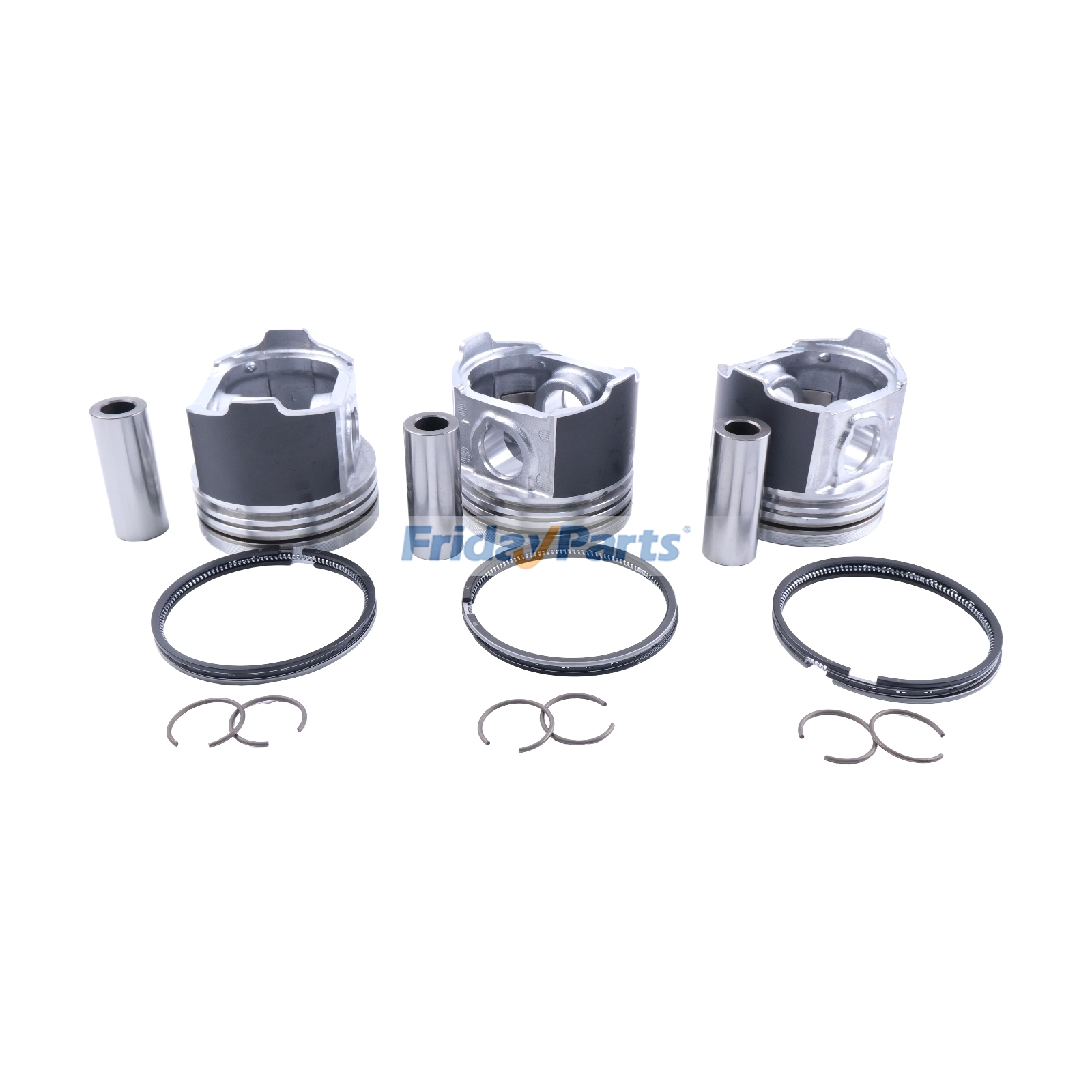 Kit piston +0,5 mm 1J801-21110 1J801-21111 pour moteur Kubota D1803
