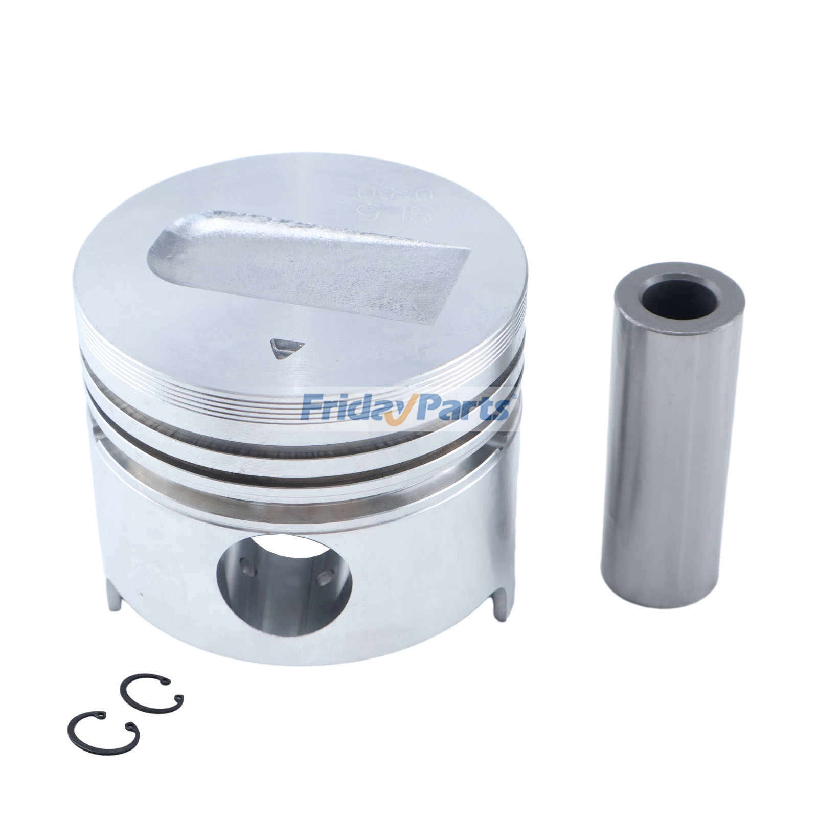 +0.5mm Piston Kit 31A17-07100 31A17-09301 for Mitsubishi Engine S3L S3L2 S4L S4L2 Tractor MT160 MT165 MT190 Vovlo Excavator EB250 EB300 EB306