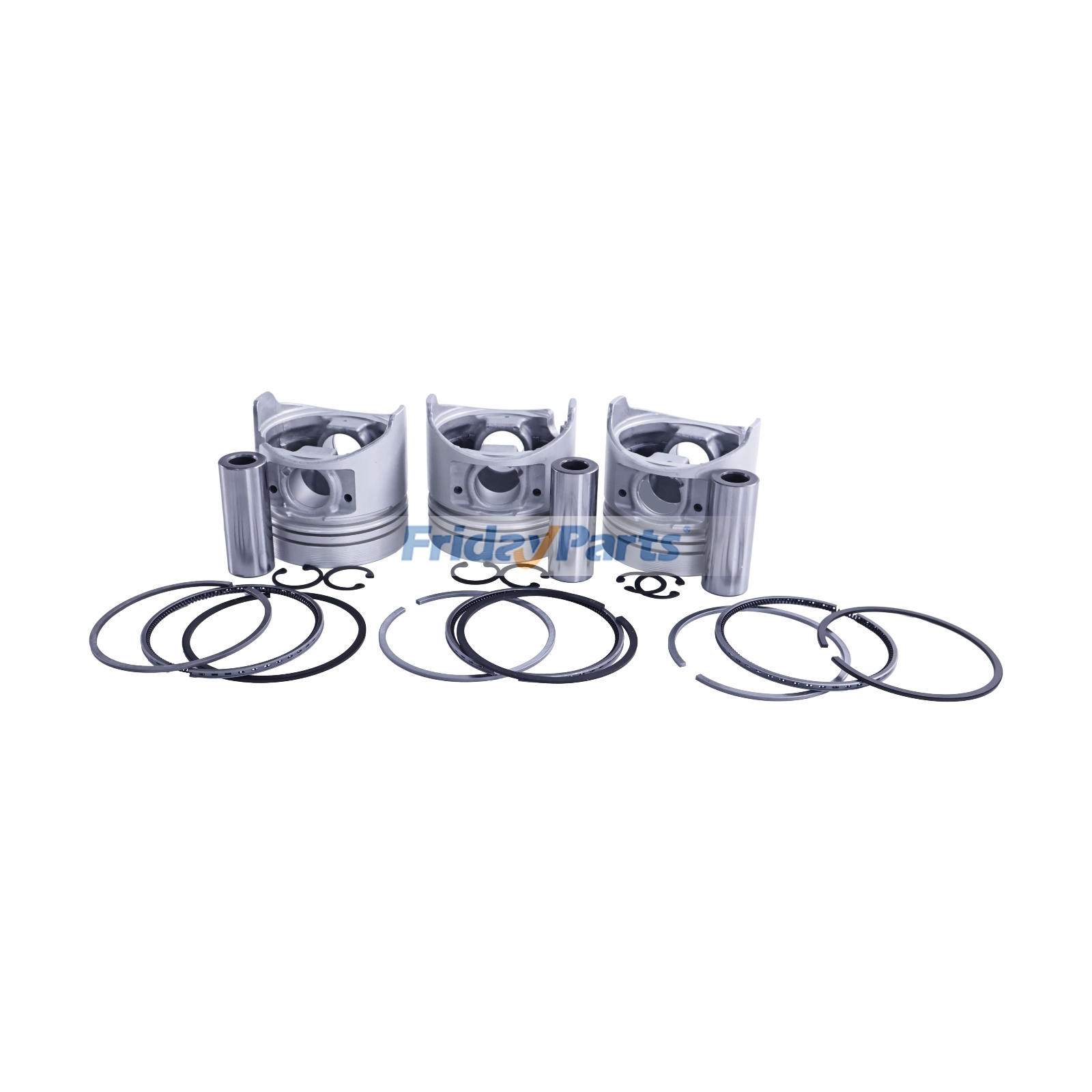 Motor  - Kit de pistão +0,5 mm 8971768880 8970345740 para motor Isuzu 3LD1