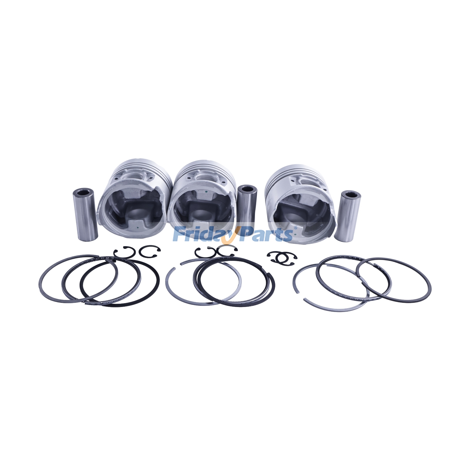Compre Kit de pistão +0,5 mm 8971768880 8970345740 para motor Isuzu 3LD1 na FridayParts