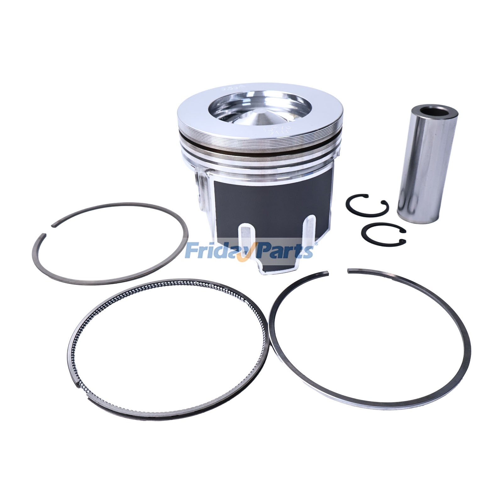 Kit piston +0,5 mm avec segment 1J751-2111 pour moteur Kubota V3307pour