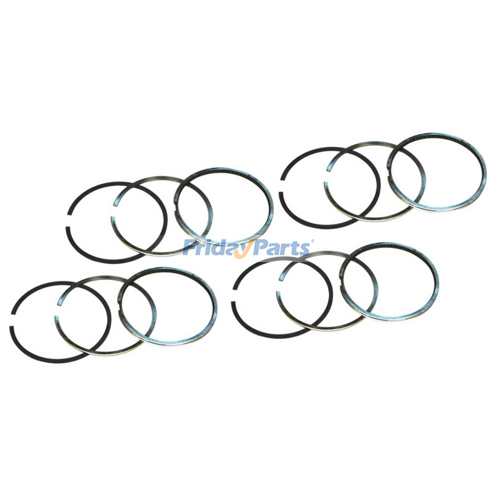 +0.5mm Piston Ring 15901-21050 15901-21090 for Kubota Engine D905 V1205 Tractor B1550D B6200D B6200HSTE GL-5500S GL-6500S-RV KH-35 KH-35H