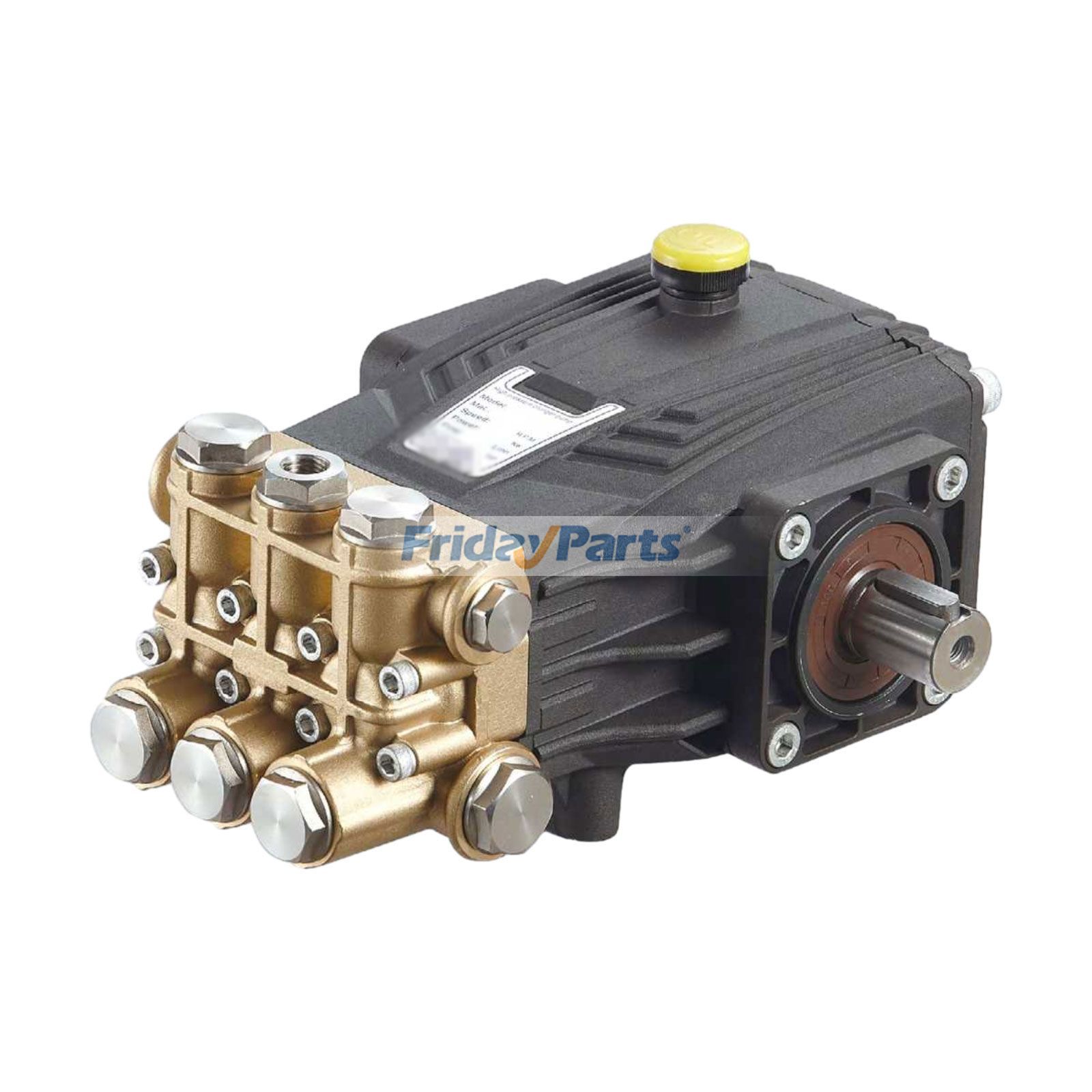 0.79-5 GPM 1450-2900 PSI 24mm Shaft Aftermarket Car Washer High Pressure Plunger Pump without Oil for Cat General AR Pump