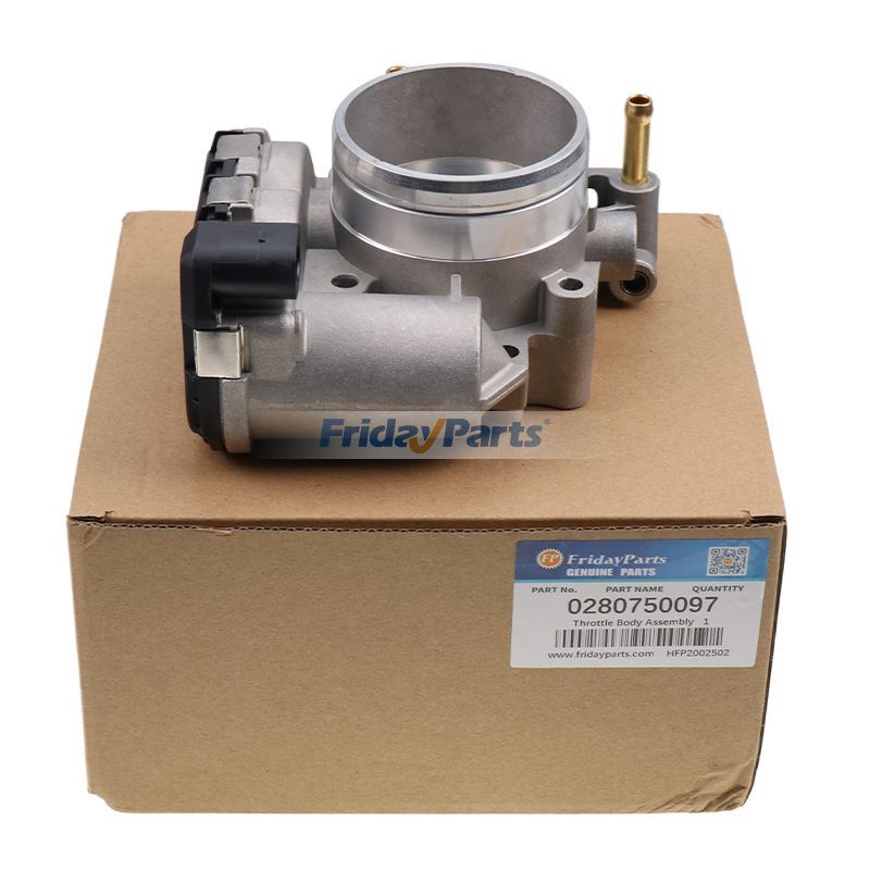 Ensemble de corps de papillon 0280750097 022133062AC pour Seat Leon Toledo VW Bora Golf New Passat 2.3L 2.8L