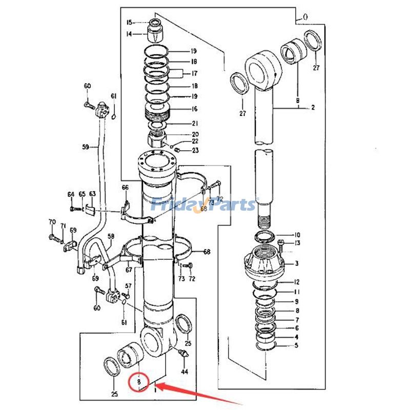 Boom Bushing for Excavator
