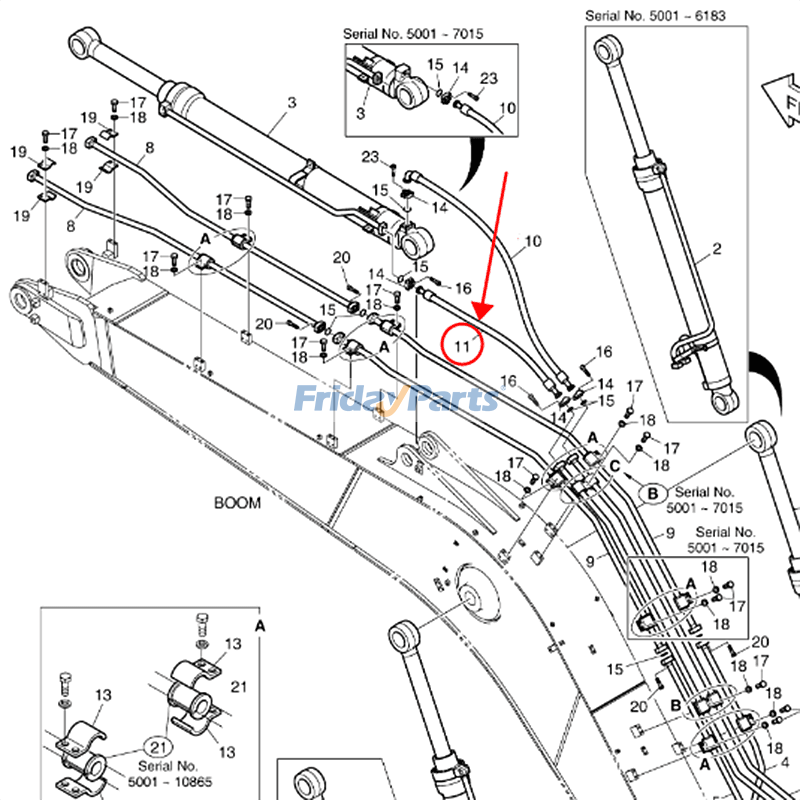 High Pressure Hose for Excavator