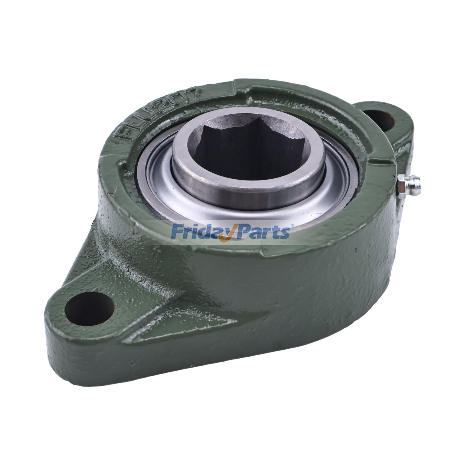 1-1/4" Hex Bore 2-Bolt Flange Bearing 207KPPB57 for Progressive Turf Equipment 213025
