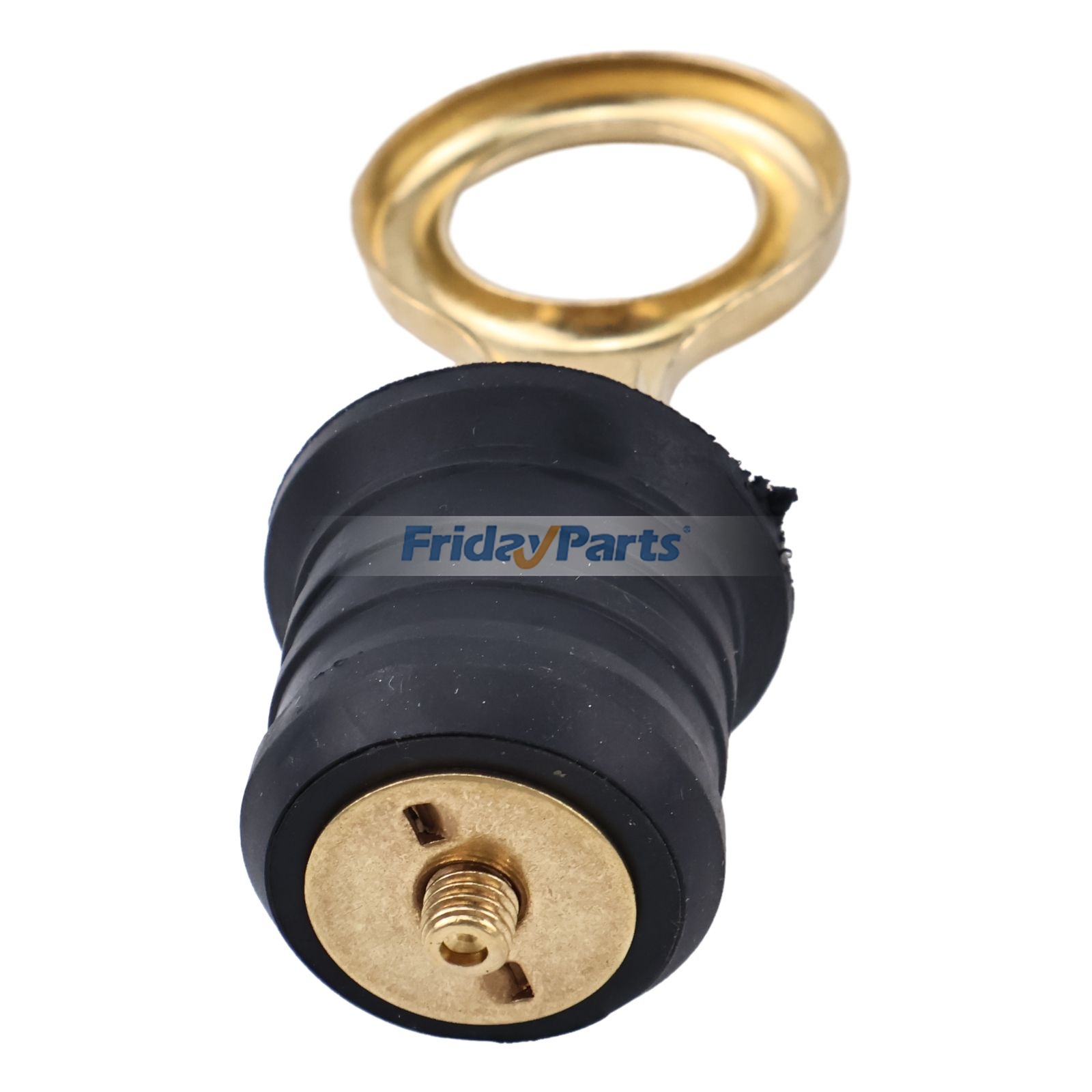Marine Brass Snap Lock Neoprene Drain Plug