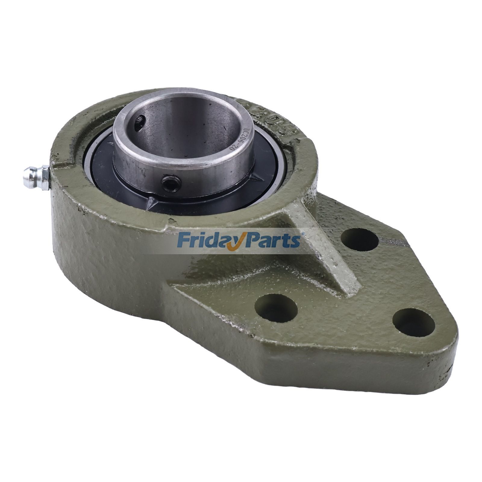 1-1/4" Insert Bearing with 3-Bolt Bracket Flange UCFB206-20 for Agricultural & Industrial Equipment