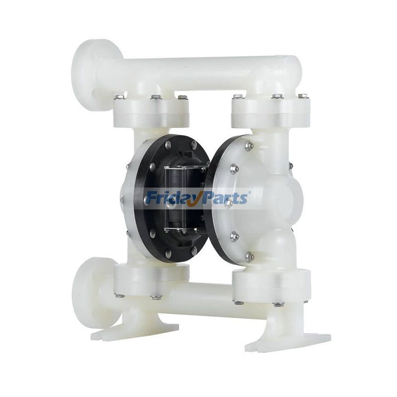 1-1/2" ARO 非金属エキスパートシリーズ 空気駆動式ダイヤフラムポンプ PD15P-FPS-PTT 化学工業および水/廃水処理用途向け