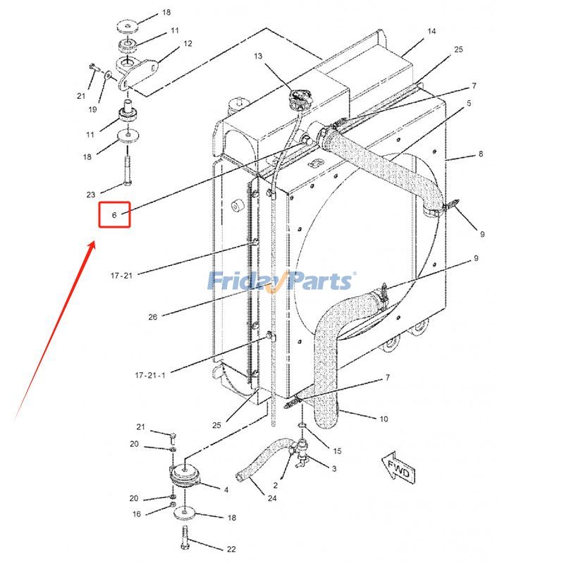1/2-14 Thread Coolant Level Sight Gaugeerpillar CAT 3024C for Engine,Loader