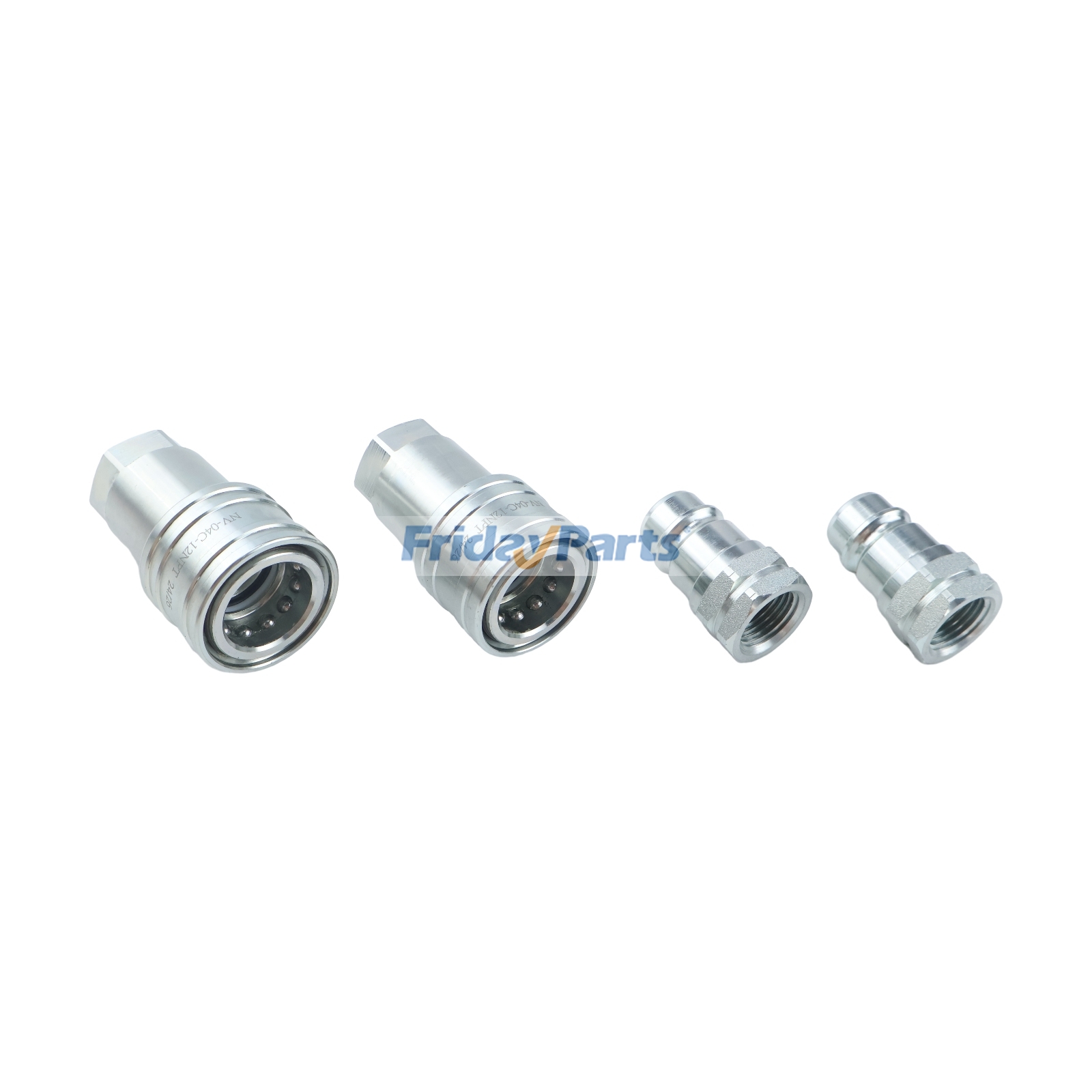 Hydraulic Quick Coupler With Dust Cap compatible with Tractor
