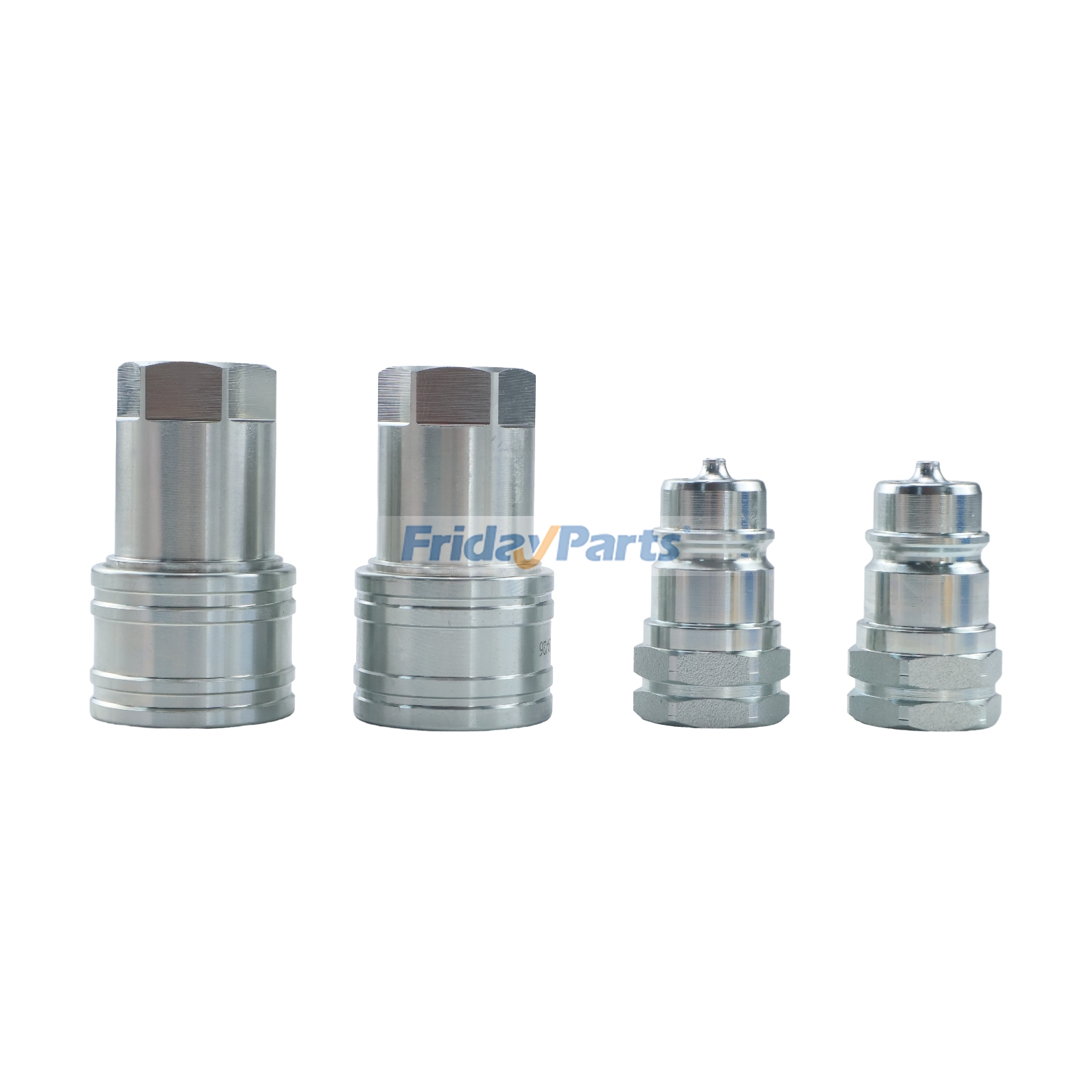 FridayParts Hydraulic Quick Coupler With Dust Cap