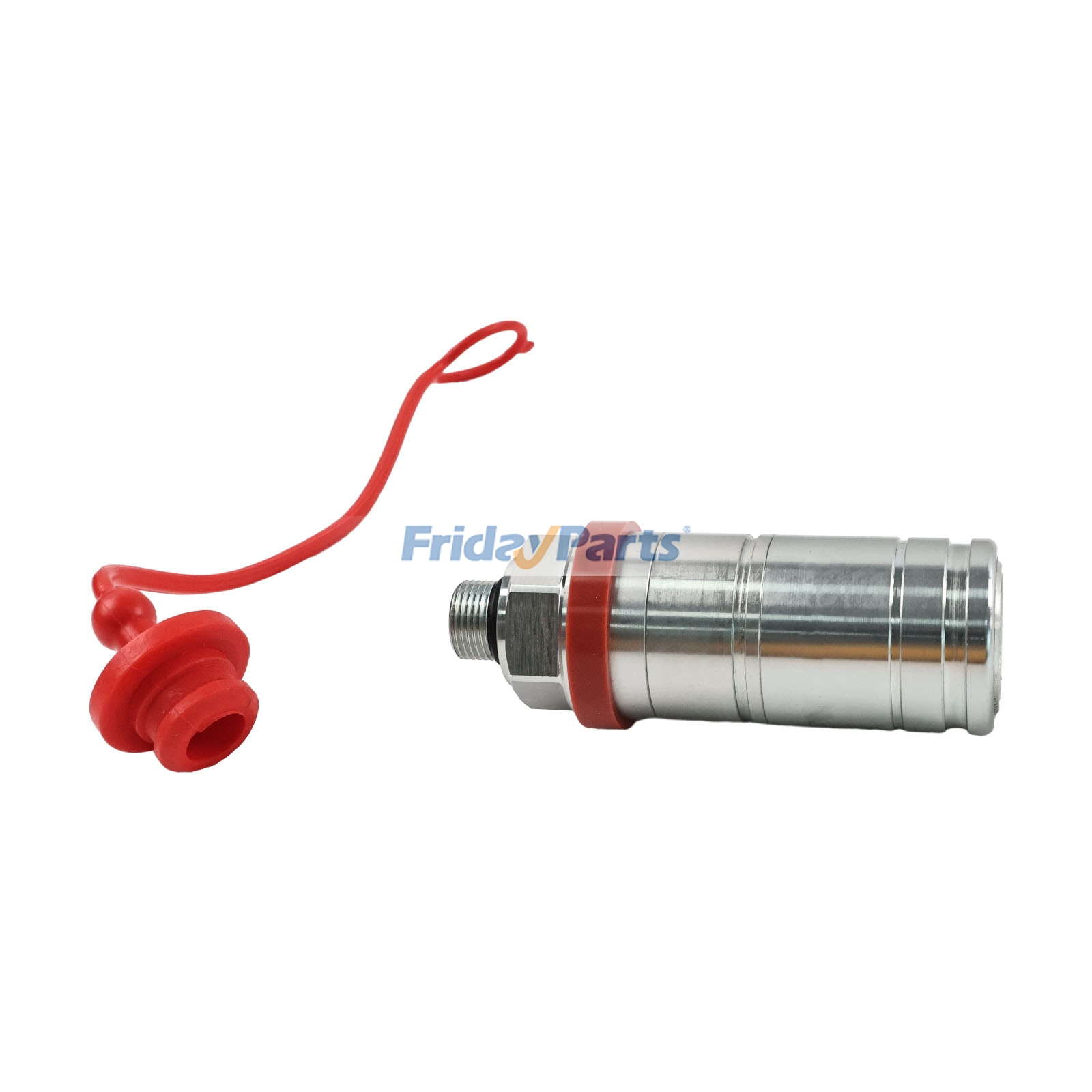 1/2" Body 3/8" BSPP Female Coupling with Dust Cap 74/38G-11G0 11G1 for Loader Excavator