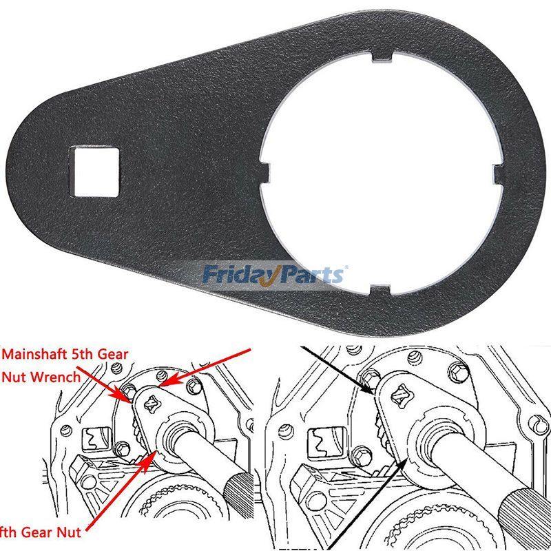 Clé à écrou de 5e vitesse de l'arbre principal d'entraînement 1/2" Transmission 1994-2004pour Véhicule