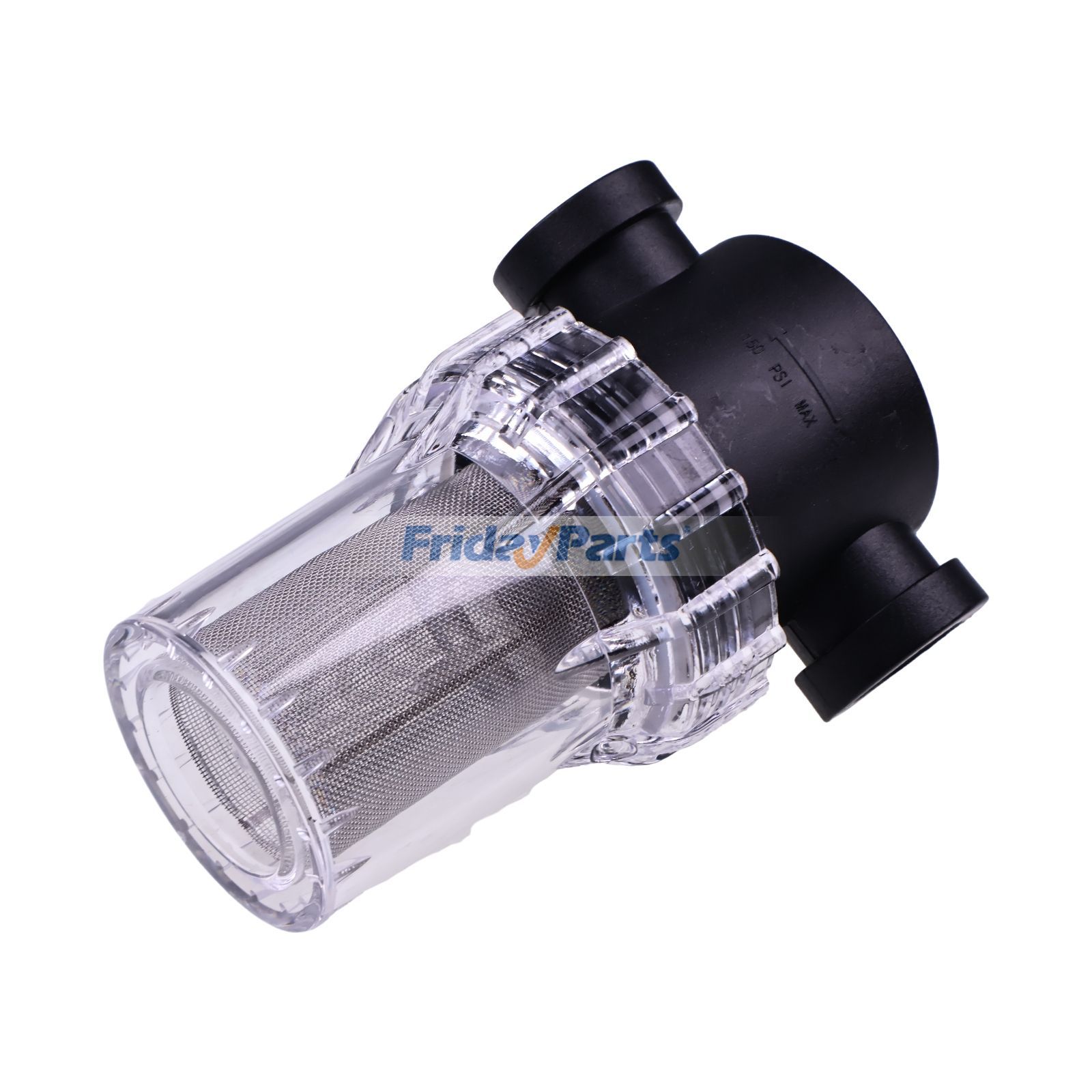 1/2" Female NPT In-Line Strainer with 40 mesh Stainless Steel Filter