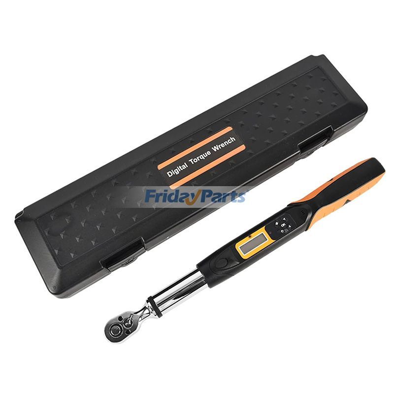 Clé dynamométrique numérique réversible AWJ-135B N 1/2 po, couple de serrage : 6,75 à 135 Nm (4,98 à 99,57 pi-lb), avec écran LCD, indicateur LED et avertisseur sonore.