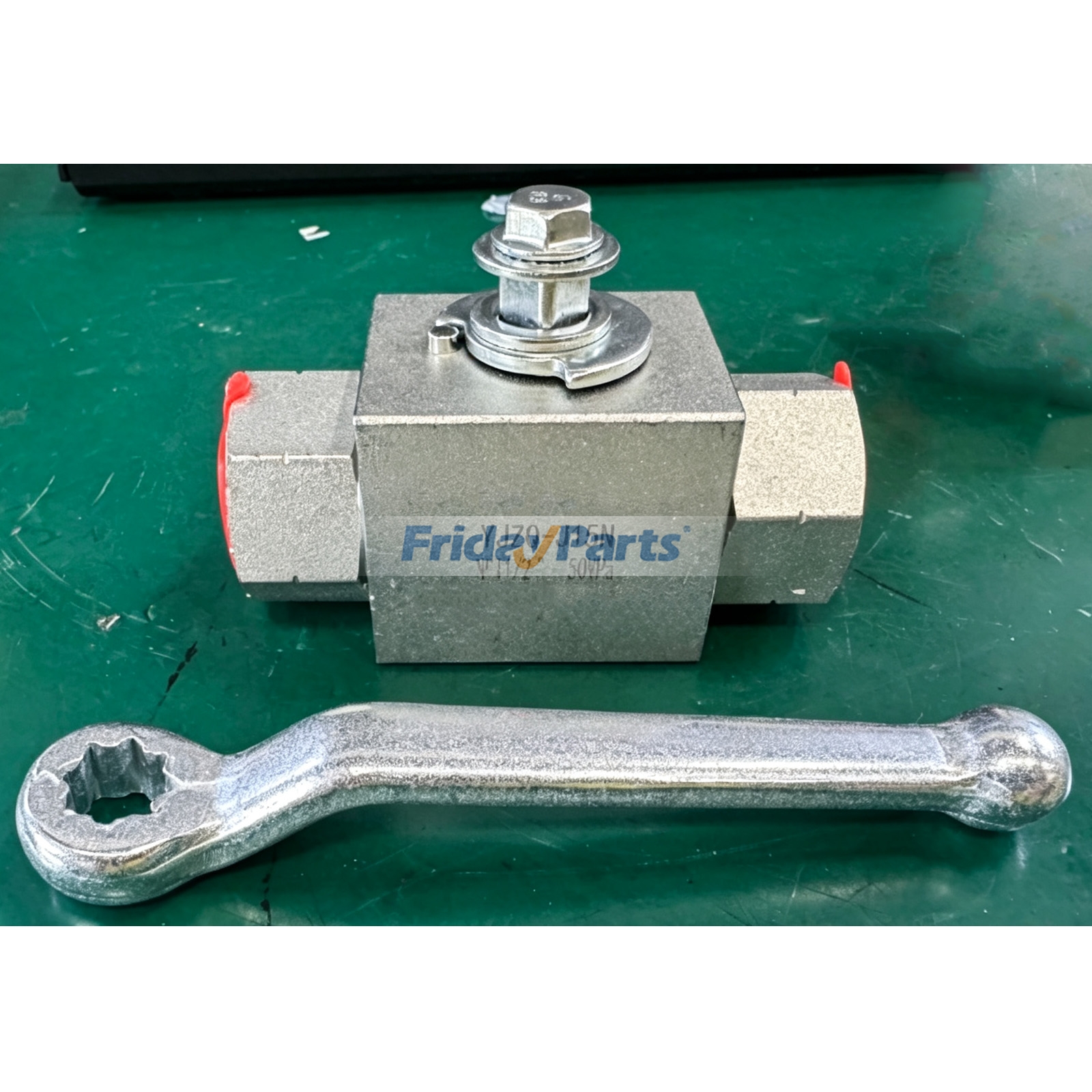 1/2" NPT 2-Way High Pressure Shut-Off Hydraulic Ball Valve