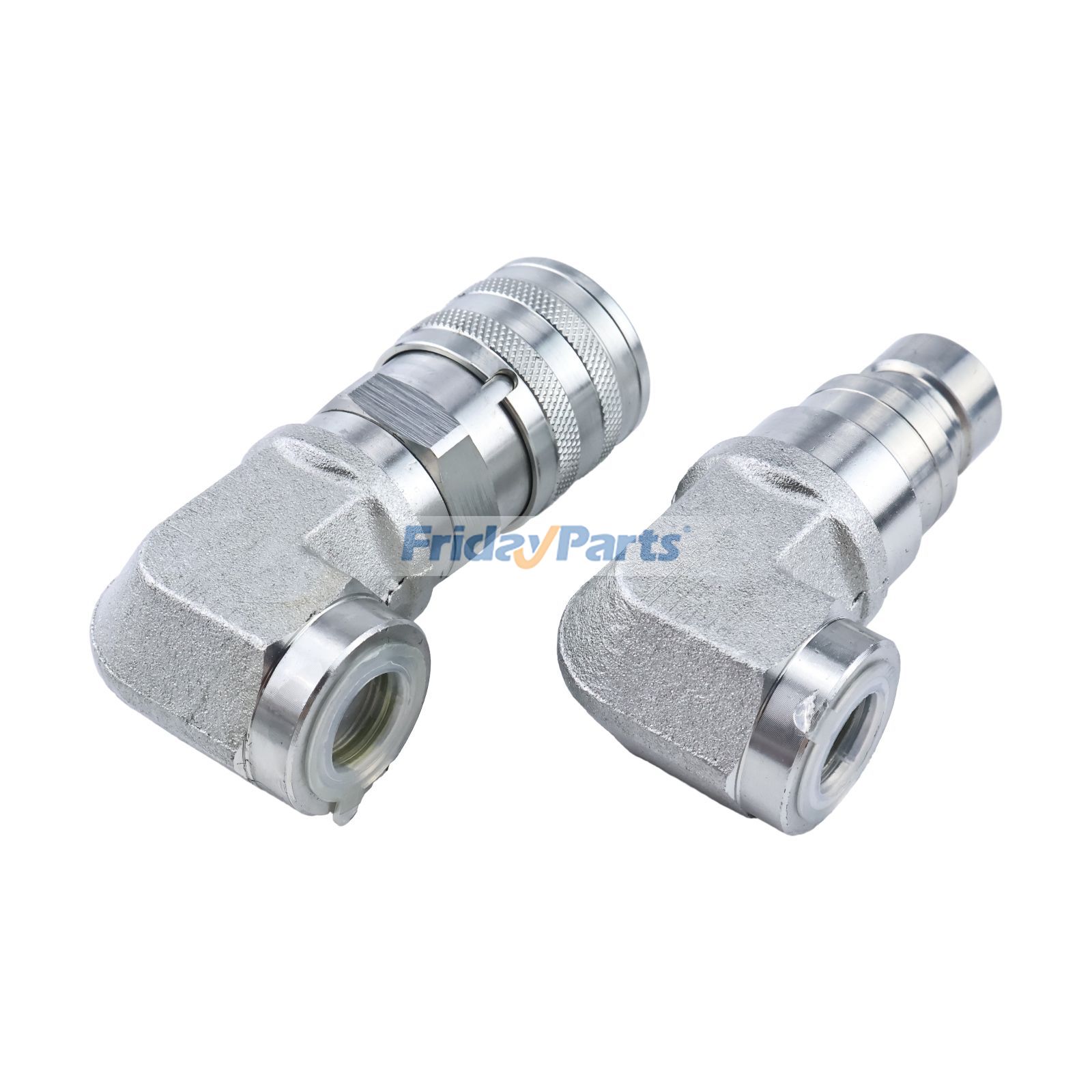 1/2 NPT Flat Face Hydraulic Quick Coupler Elbow in Stock in China