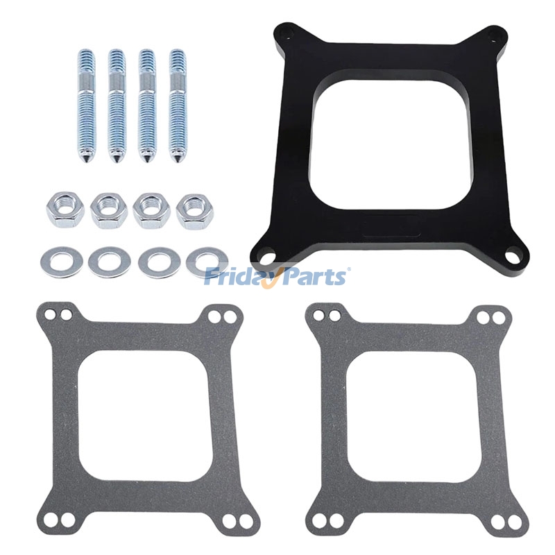 1/2" Open Center Phenolic Carb Carburetor Spacer Replaces 300-4000QFT | Fits Holley Demon 4BBL SBC BBC