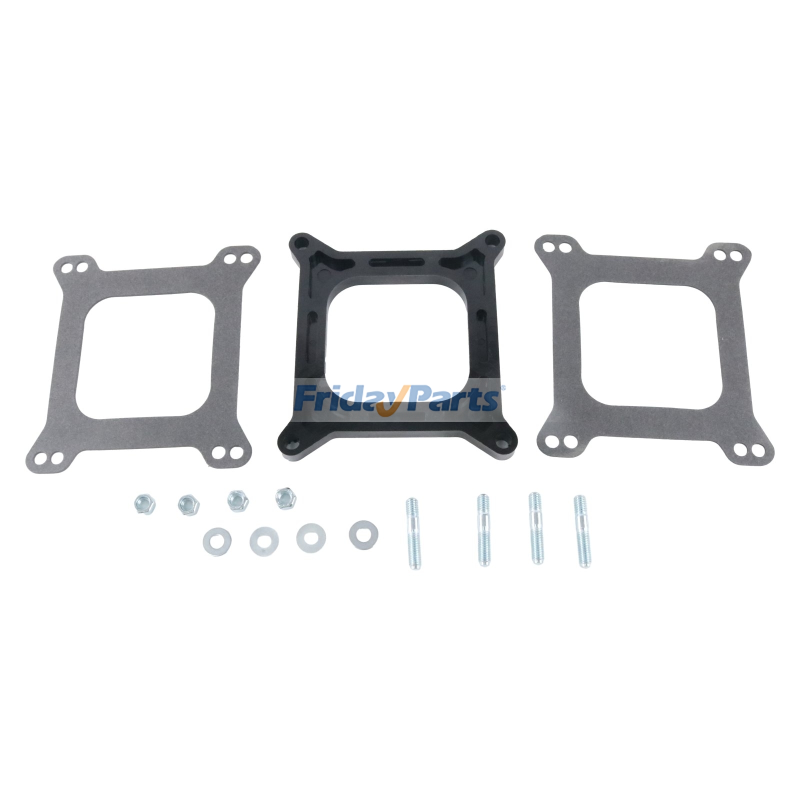 Entretoise de carburateur phénolique à centre ouvert de 1/2" pour carburateur Holley Demon 4BBL SBC BBC (remplace les modèles 300-4000QFT) | Compatible avec Holley Demon 4BBL SBC BBCpourPour AUTRE MARQUE