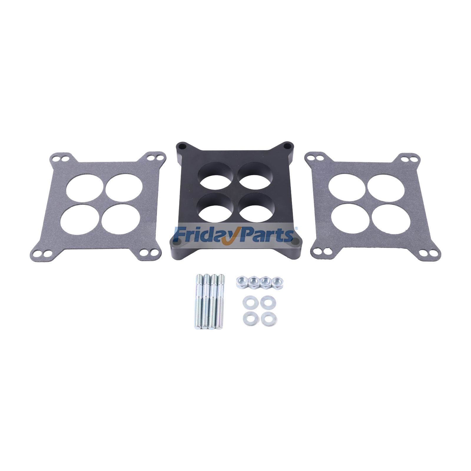1/2" Ported Phenolic Carburetor Spacer with Gasket compatible with Others