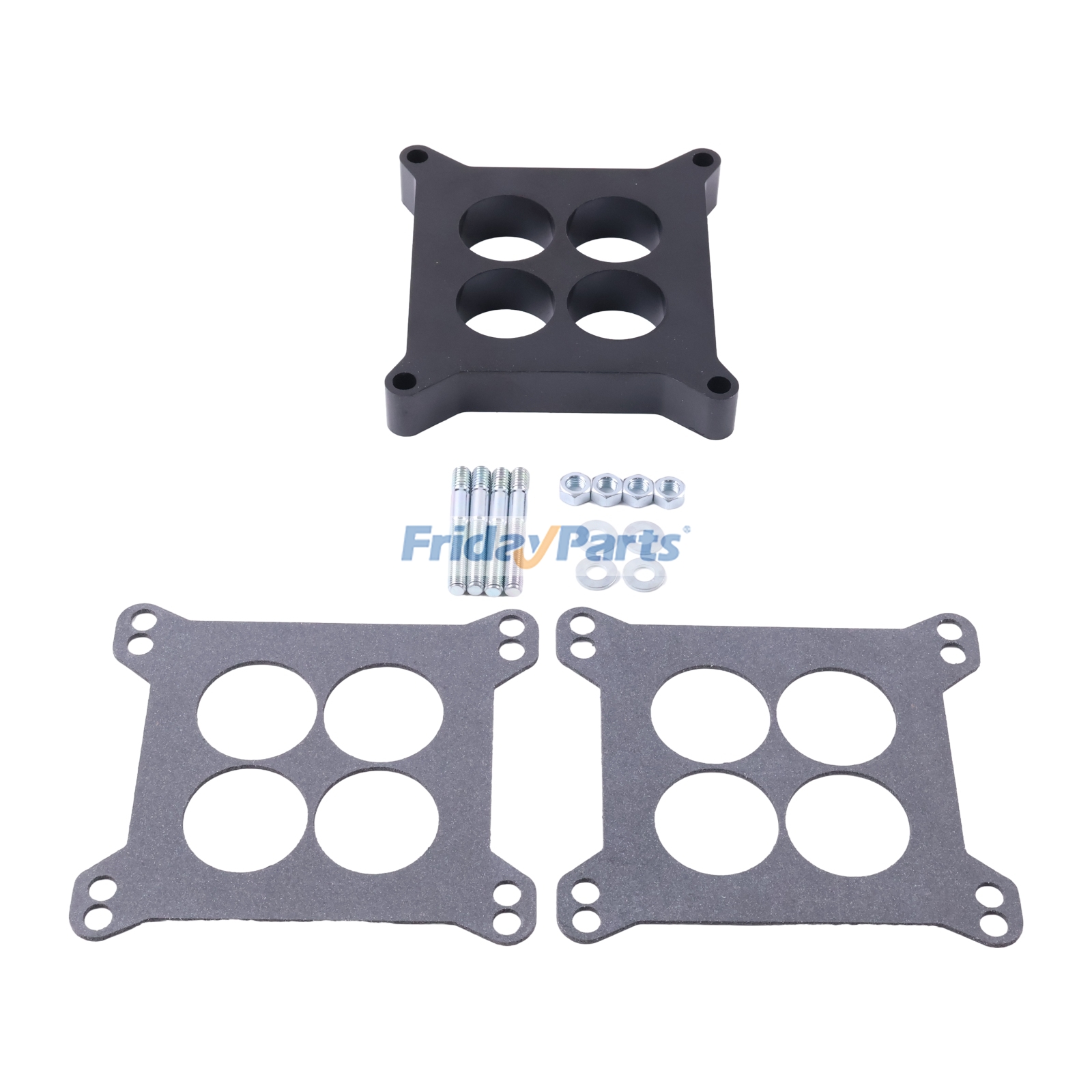  1/2" Ported Phenolic Carburetor Spacer with Gasket For OTHER BRAND